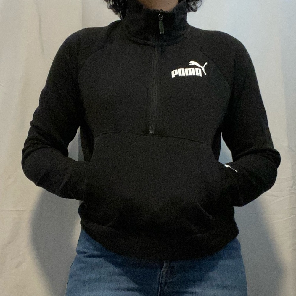 Puma quarter zip pull over